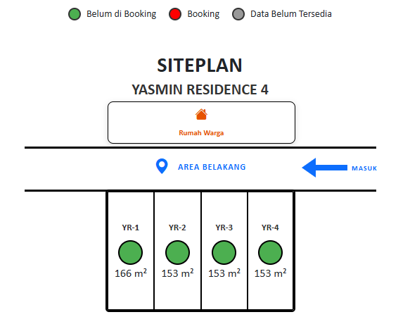 Siteplan Yasmin Residence 4